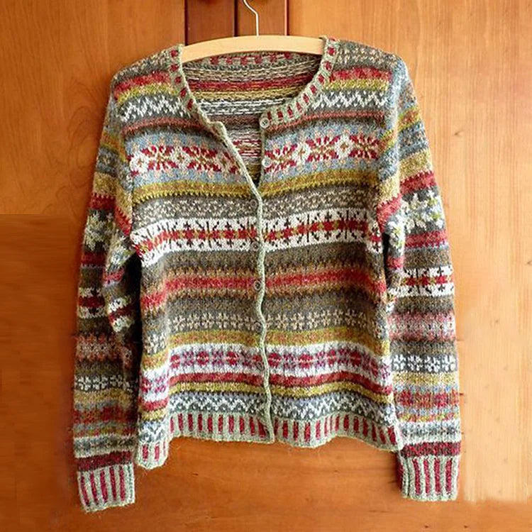 Daria - Norwegischer Strick-Pullover