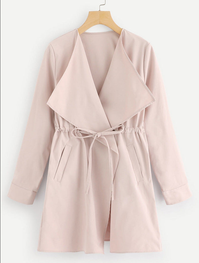 Bequemer Trenchcoat in langer Ausführung