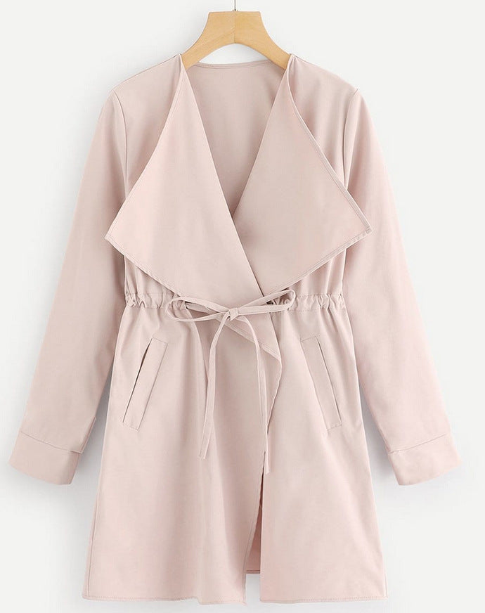 Bequemer Trenchcoat in langer Ausführung