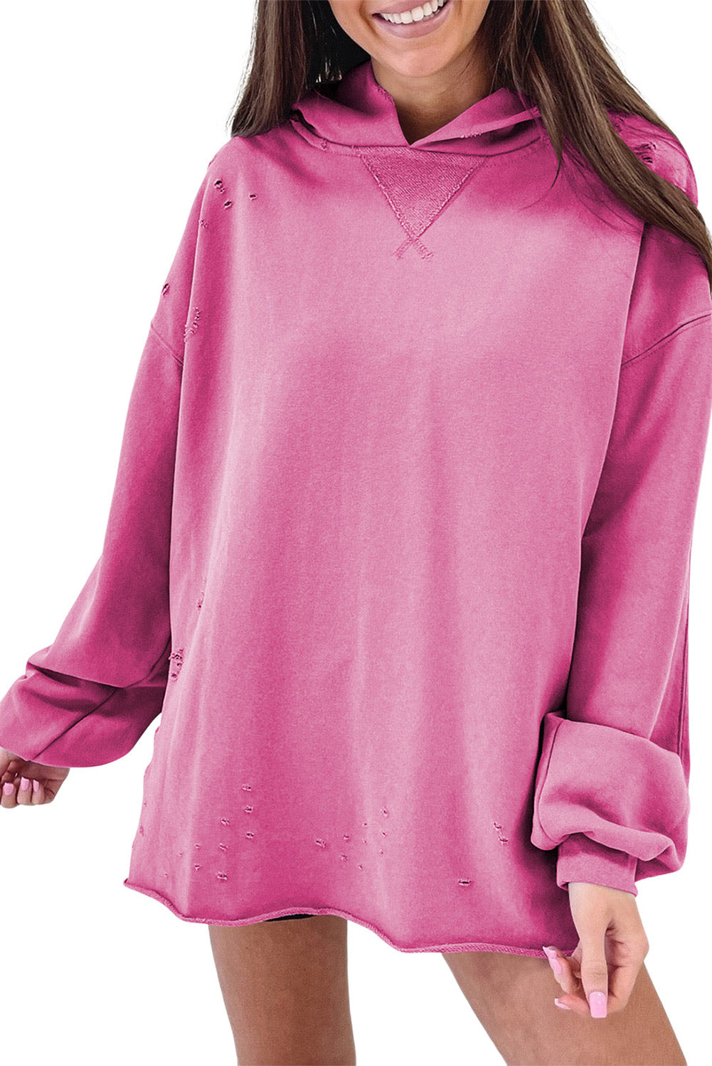 Verärgerter Dicker Kapuzenpullover