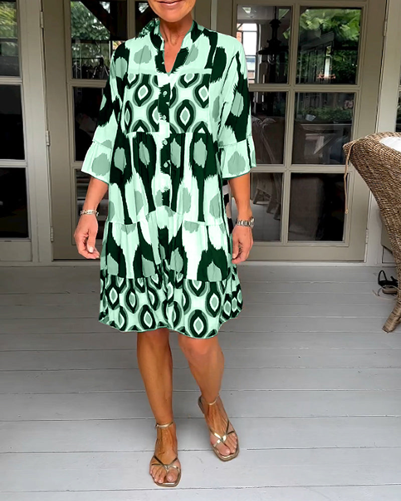 Karen | Bedrucktes Kleid