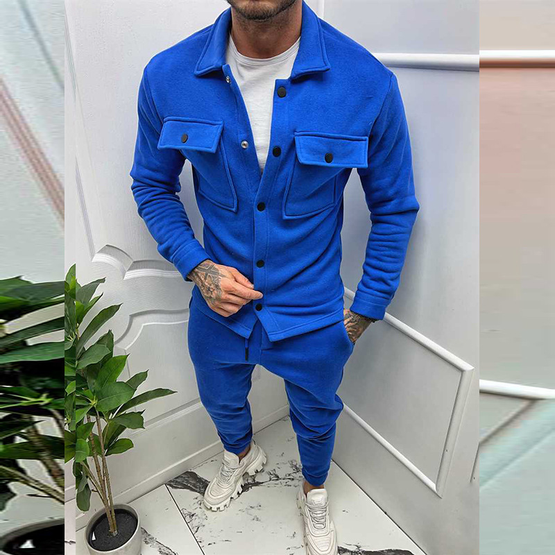 Komfortables premium herren set aus baumwolle