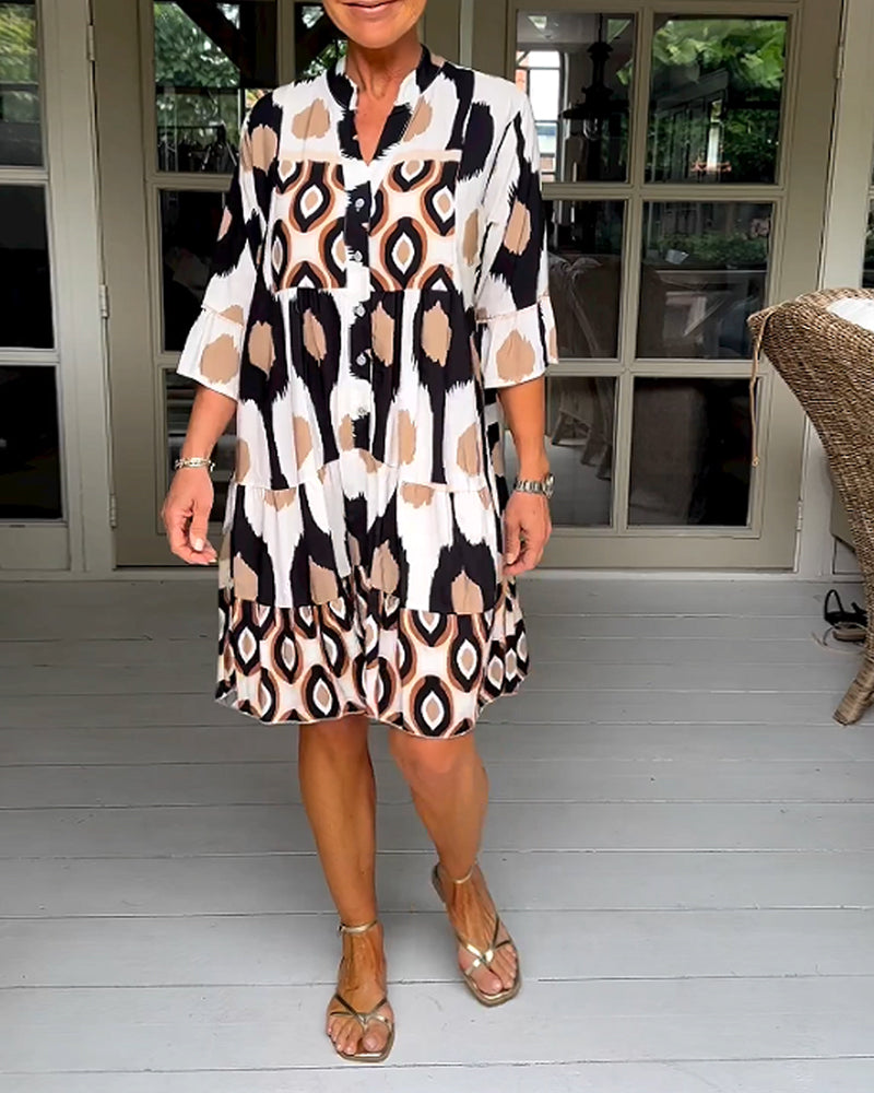 Karen | Bedrucktes Kleid