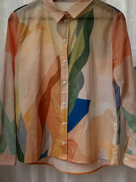 Buntes Musterhemd - Lina