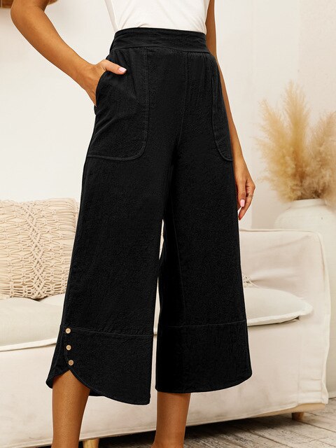 MARIE - Elegante wadenlange Hose