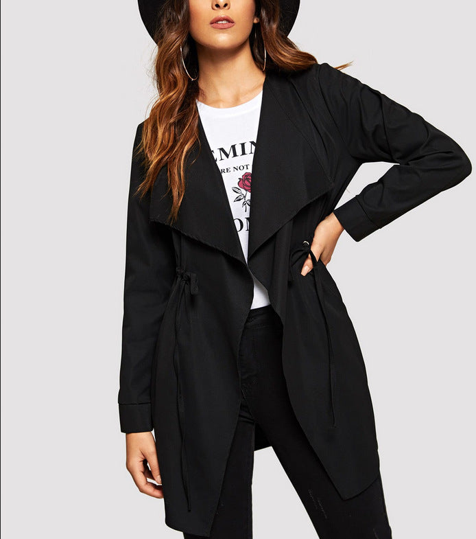 Bequemer Trenchcoat in langer Ausführung