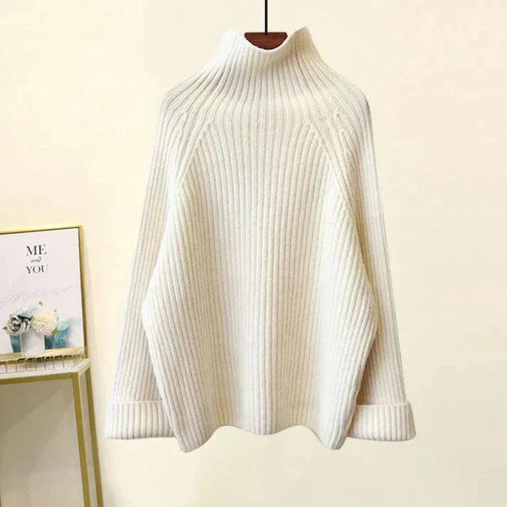 Oversized Rollkragenpullover mit Gratis Hose