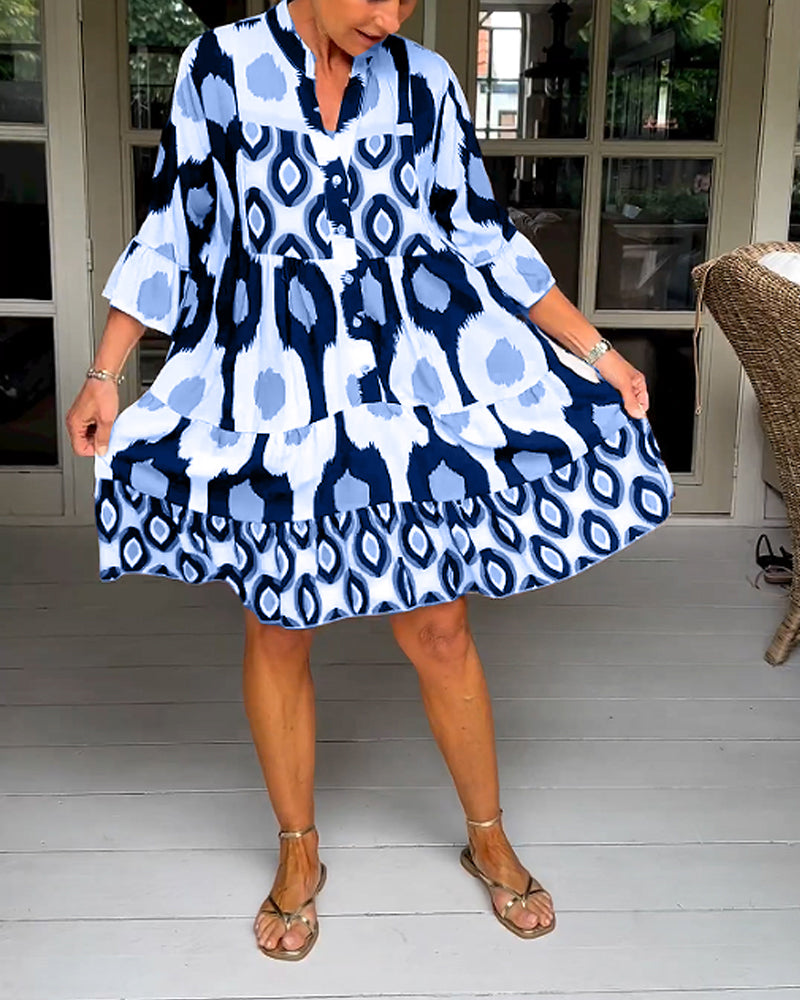 Karen | Bedrucktes Kleid