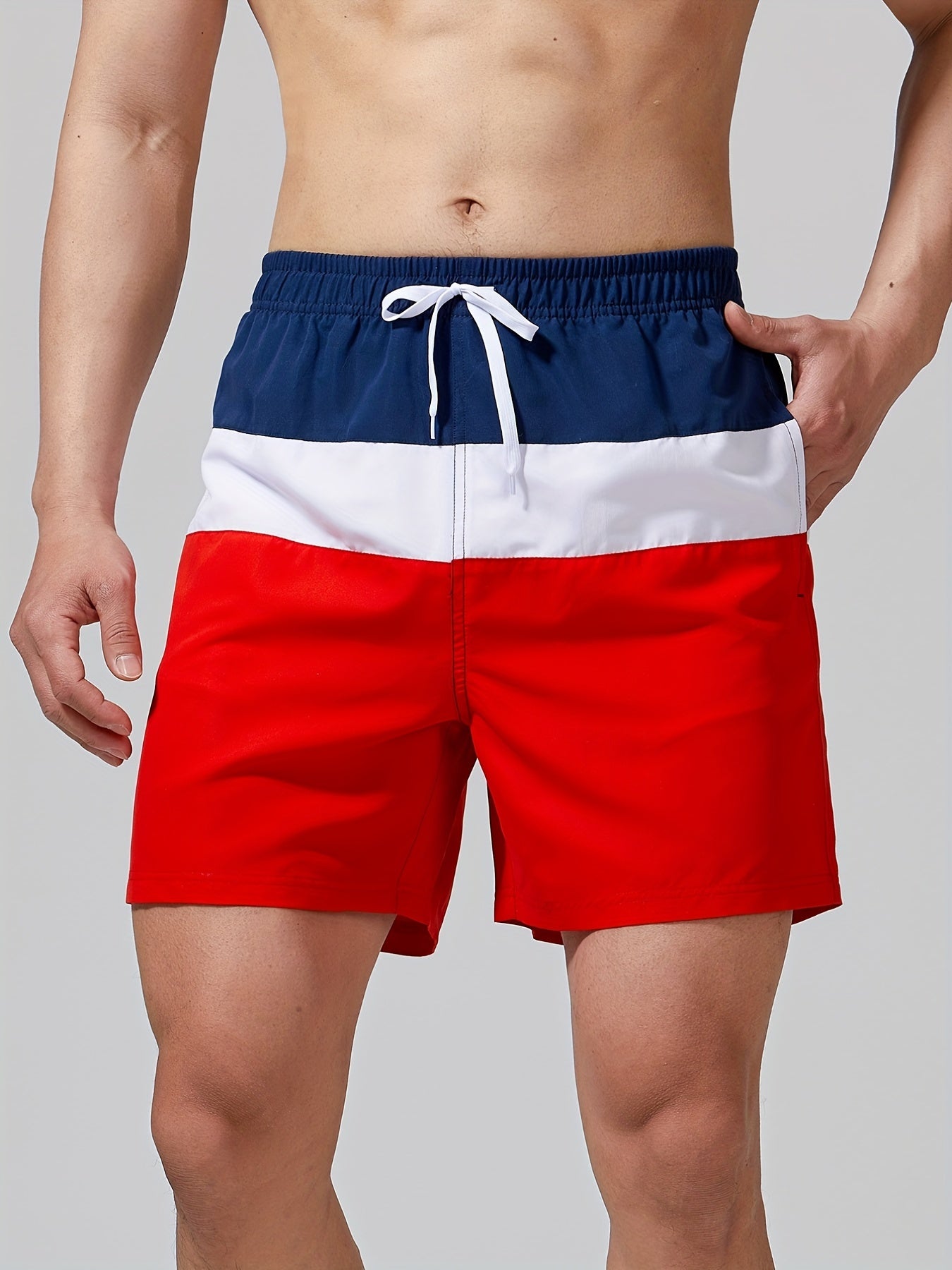 Colorblock-Badeshorts - Tom
