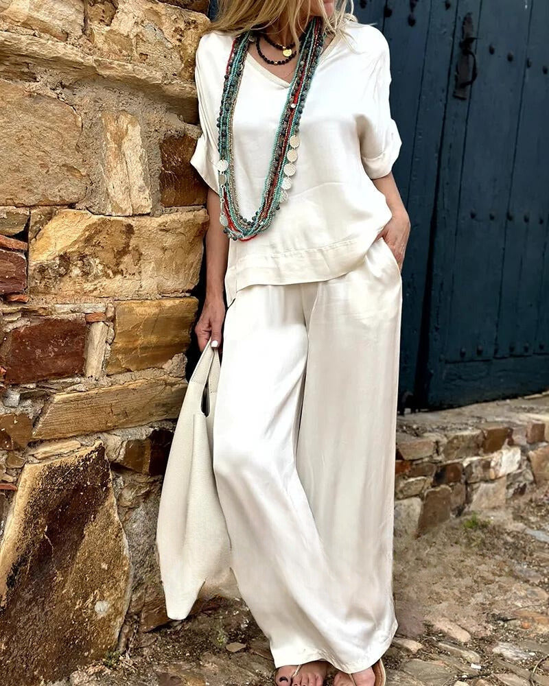 LYDIA - Passende Blusen- und Hosenkombination für das perfekte Styling
