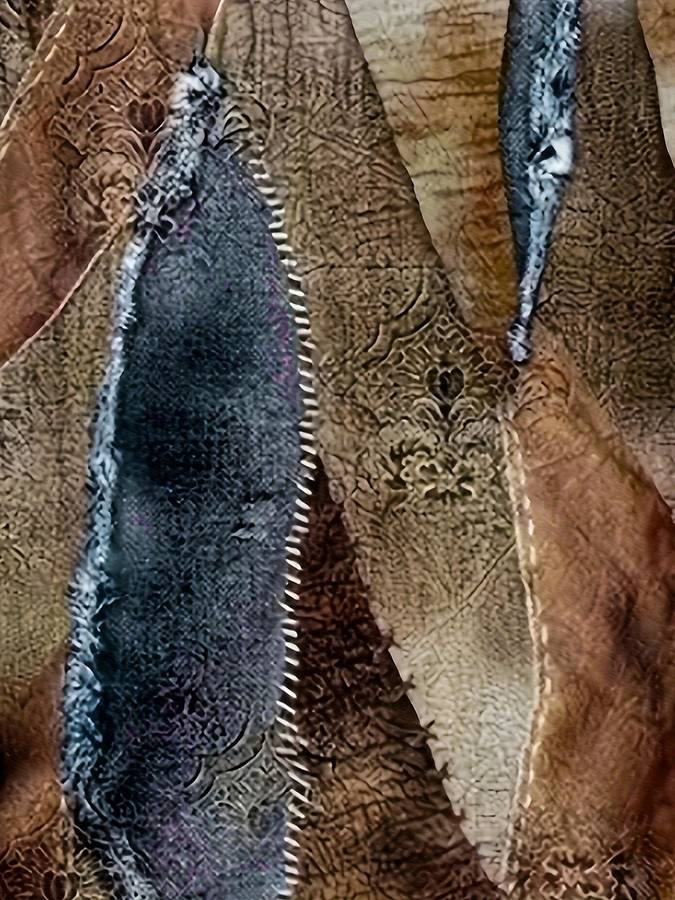 T-Shirt mit einem abstrakten Druck