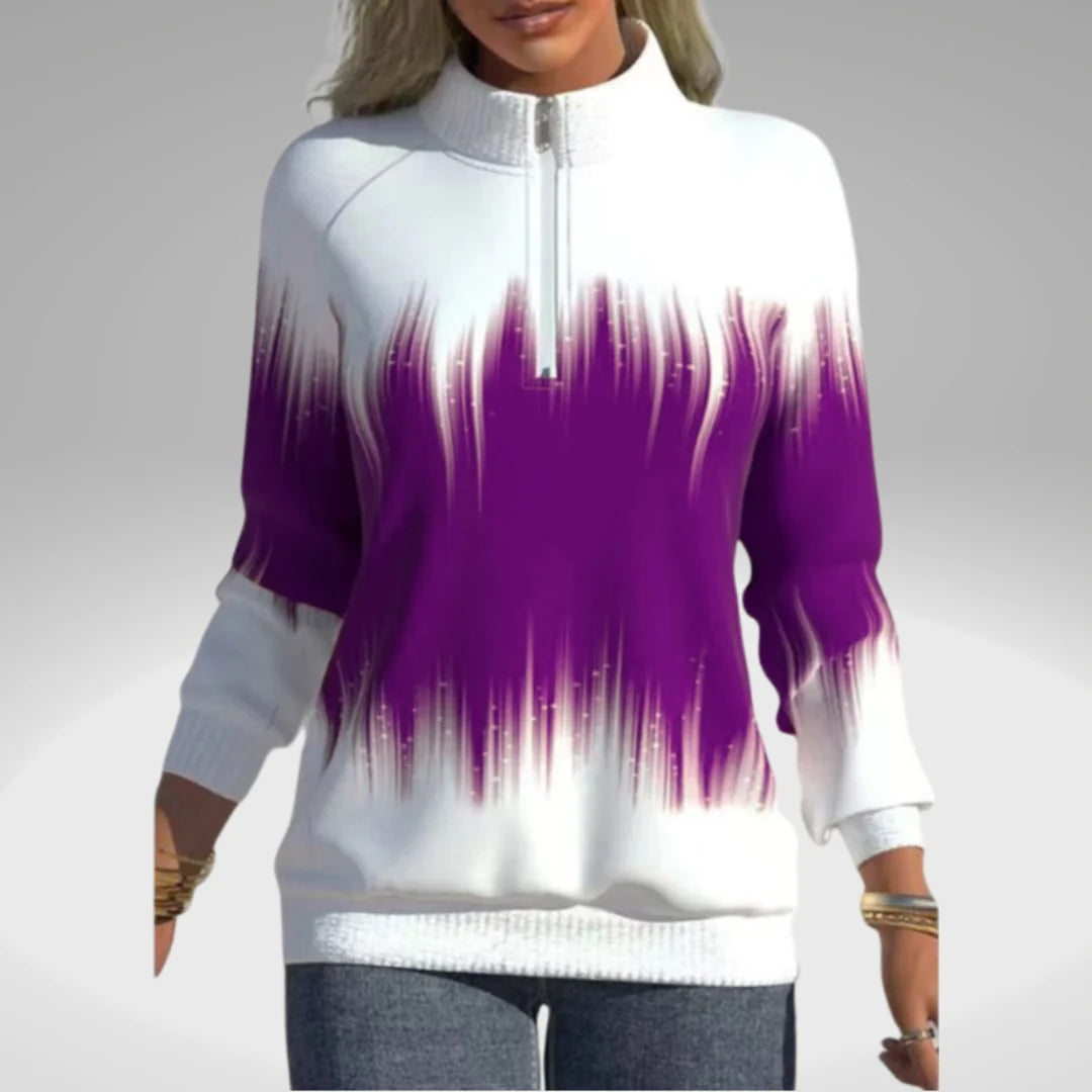 DAYA - Bequemes Sweatshirt für Herbst und Winter