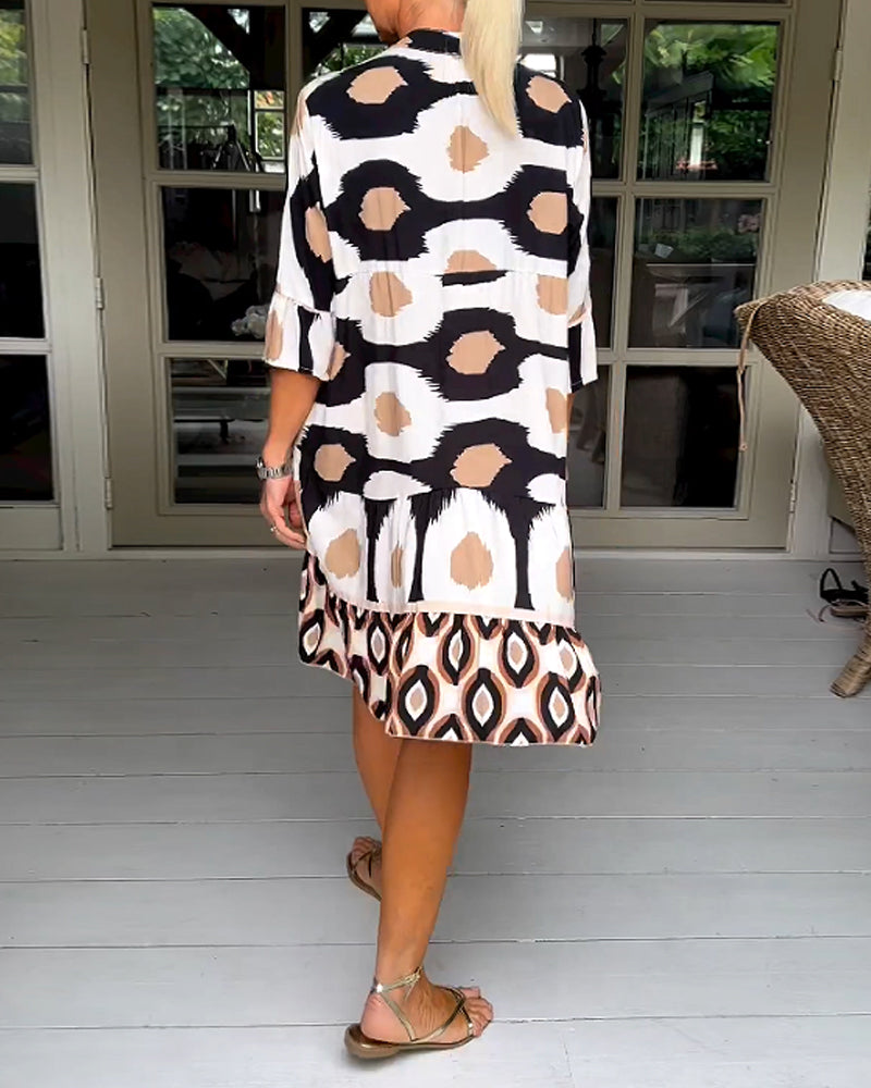 Karen | Bedrucktes Kleid