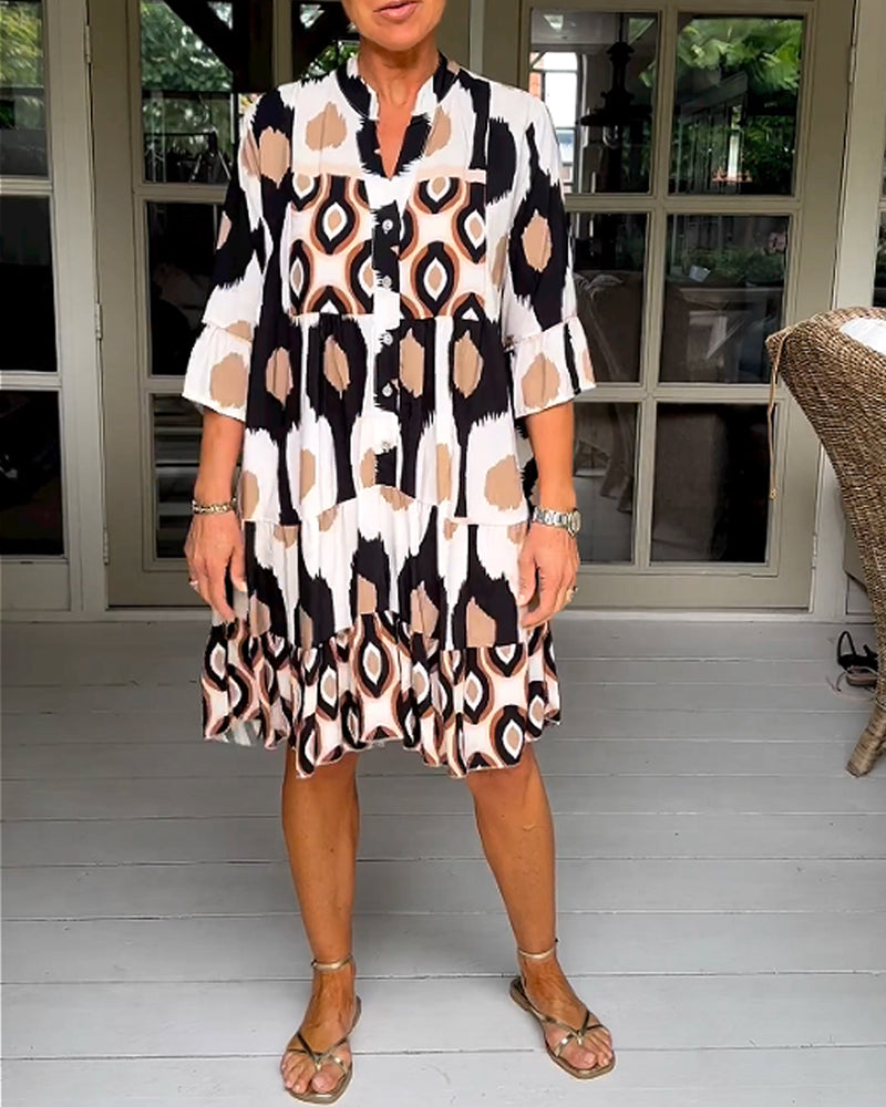 Karen | Bedrucktes Kleid