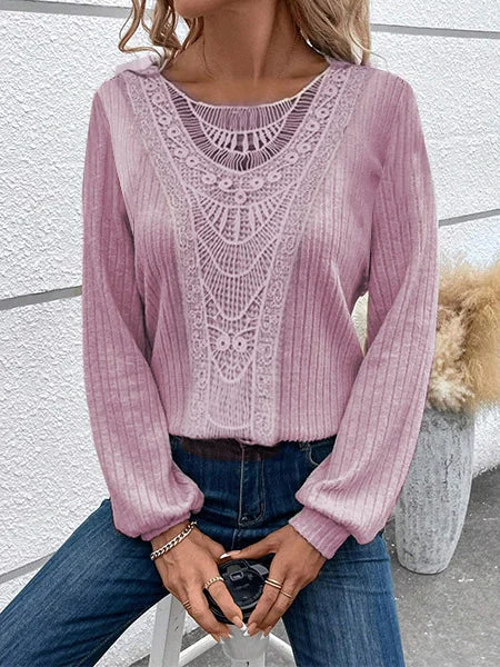 Anica - Langärmelige Bluse für Frauen