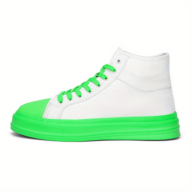 Stylische High-Top Canvas-Sneaker mit Schnürung - Felix