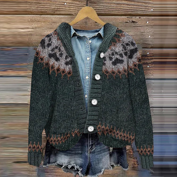 Samoa - Isländischer Vintage Strickjacke