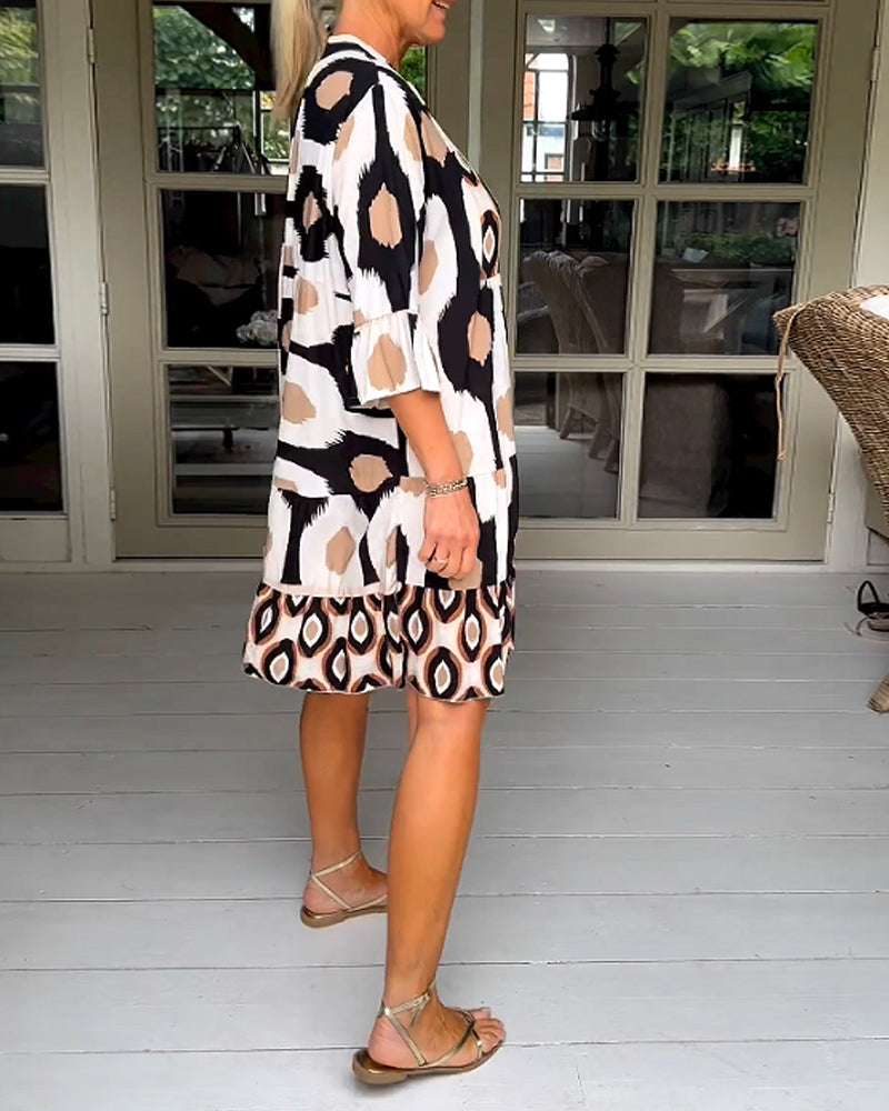 Karen | Bedrucktes Kleid