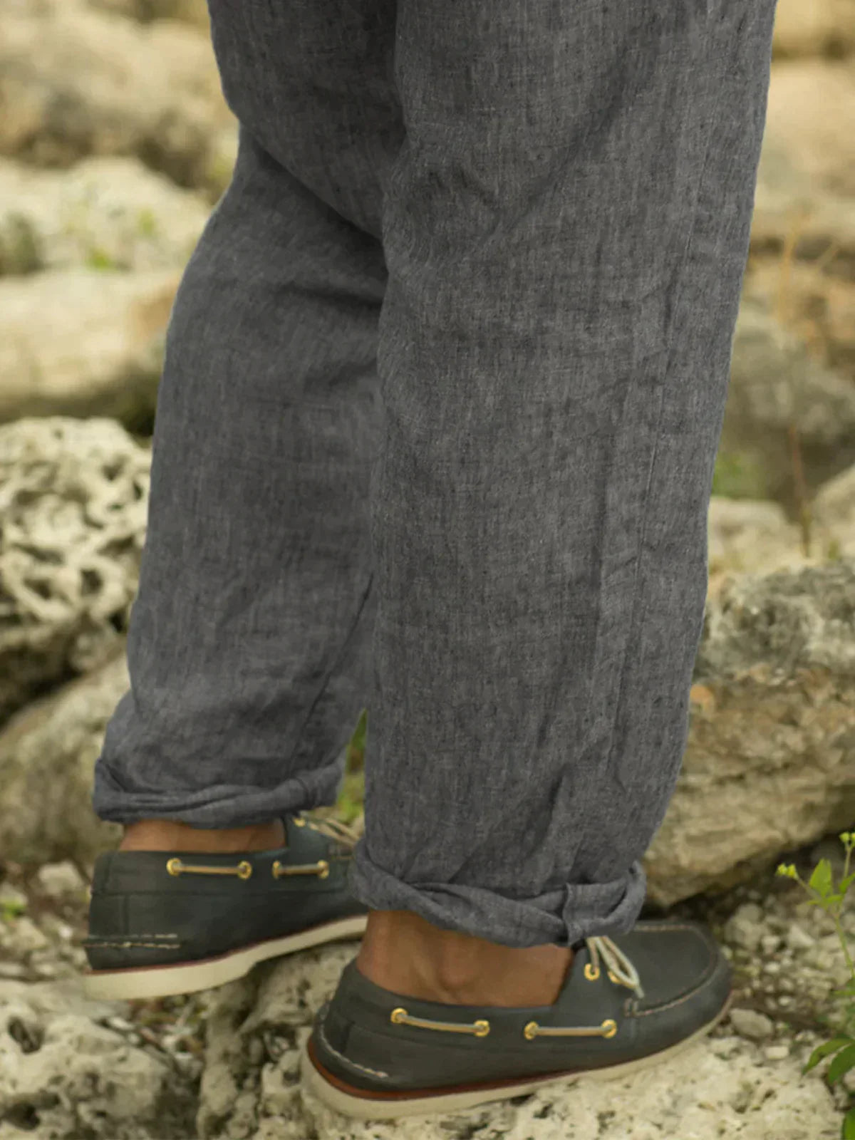Jaxen – stilvolle leinenhose für herren