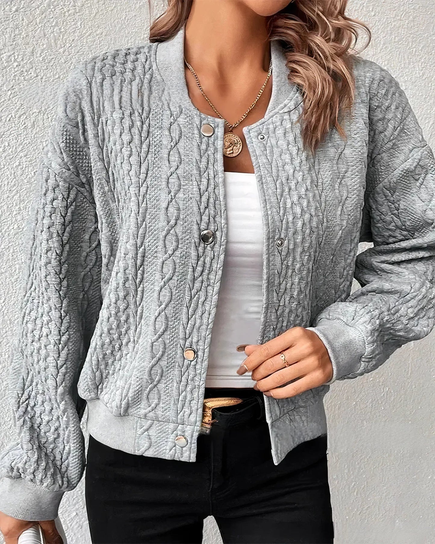 Grobstrick-Kofta Frauen: Gemütliche Jacken für Herbst & Winter
