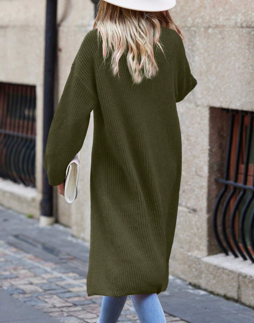 LAURINA - Eleganter Langer Pullover