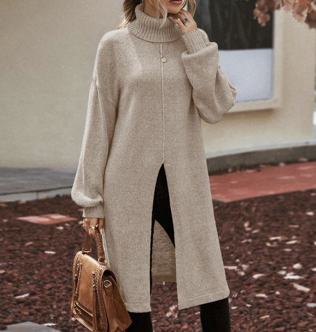 FLORENTINA - Eleganter Langer Pullover