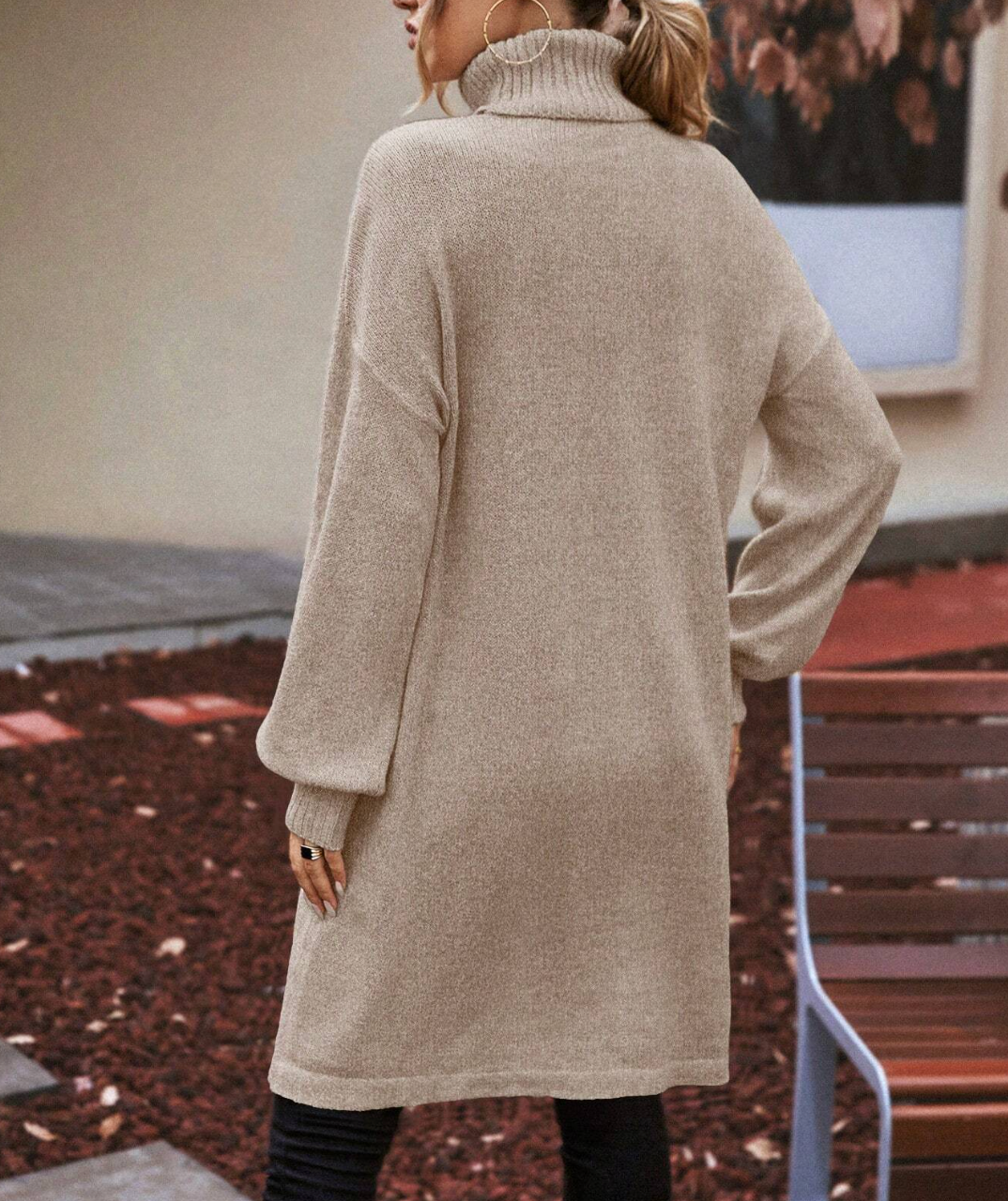 FLORENTINA - Eleganter Langer Pullover