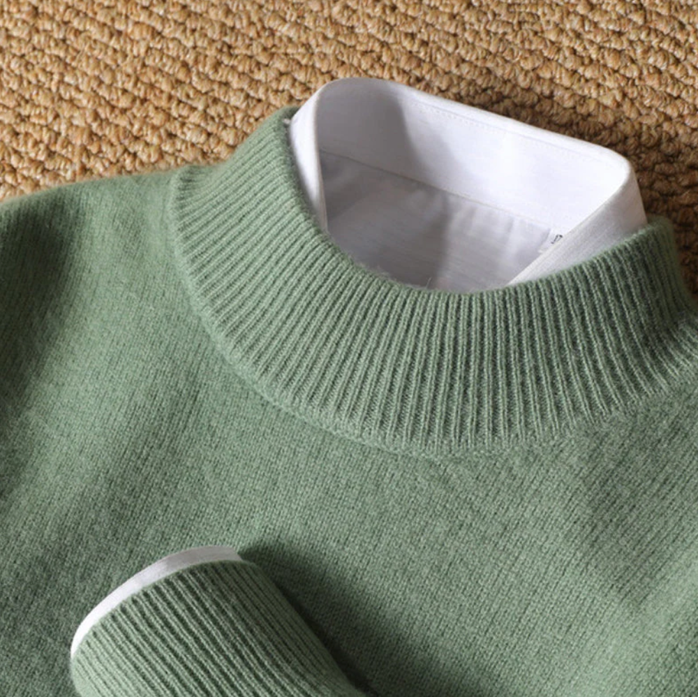 MASSIMO - Unglaublich bequemer Pullover aus feiner Baumwolle
