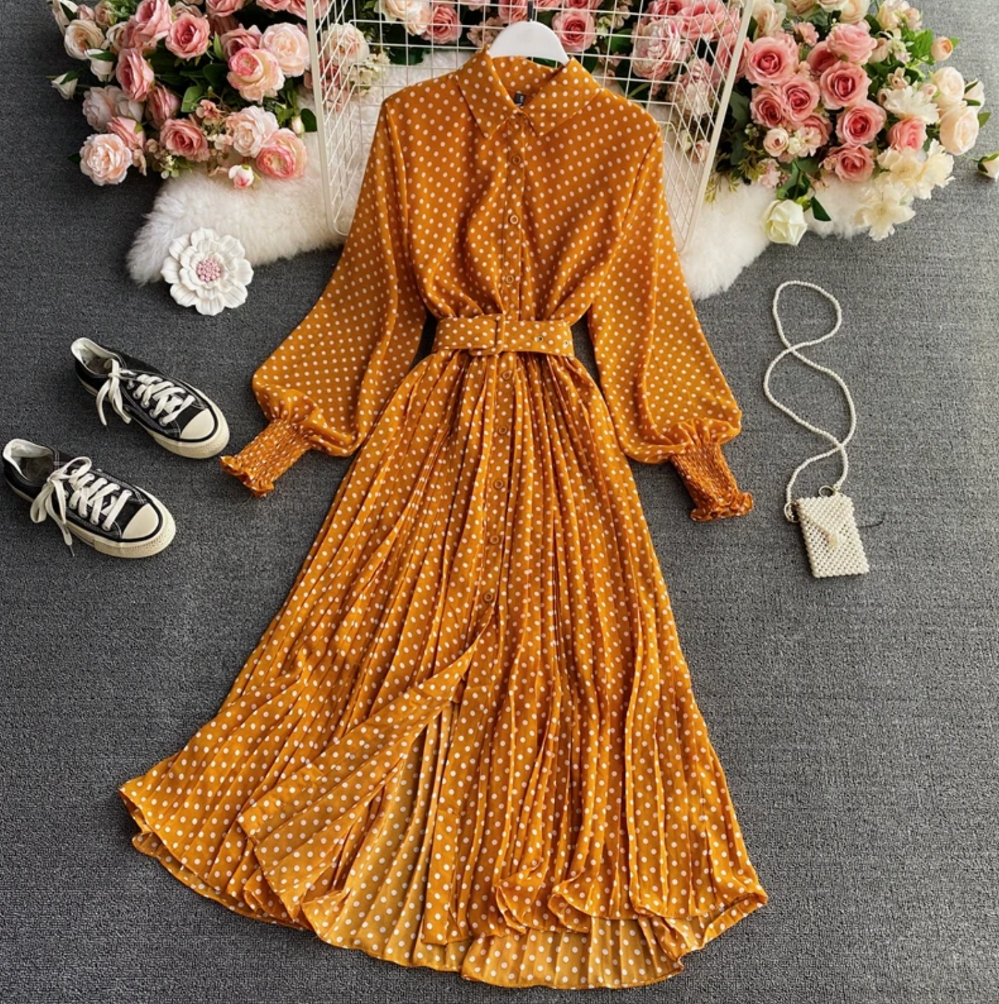 VALENTINA - Stylisches Kleid für den Frühling