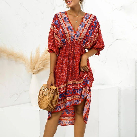 Clara | Kleid mit floralem Muster