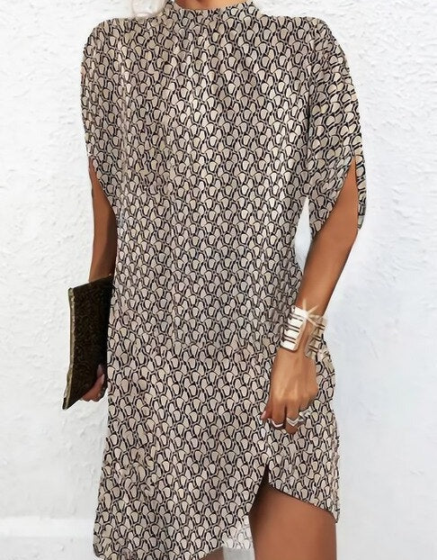 Cielo - mode kleid mit fledermausärmeln