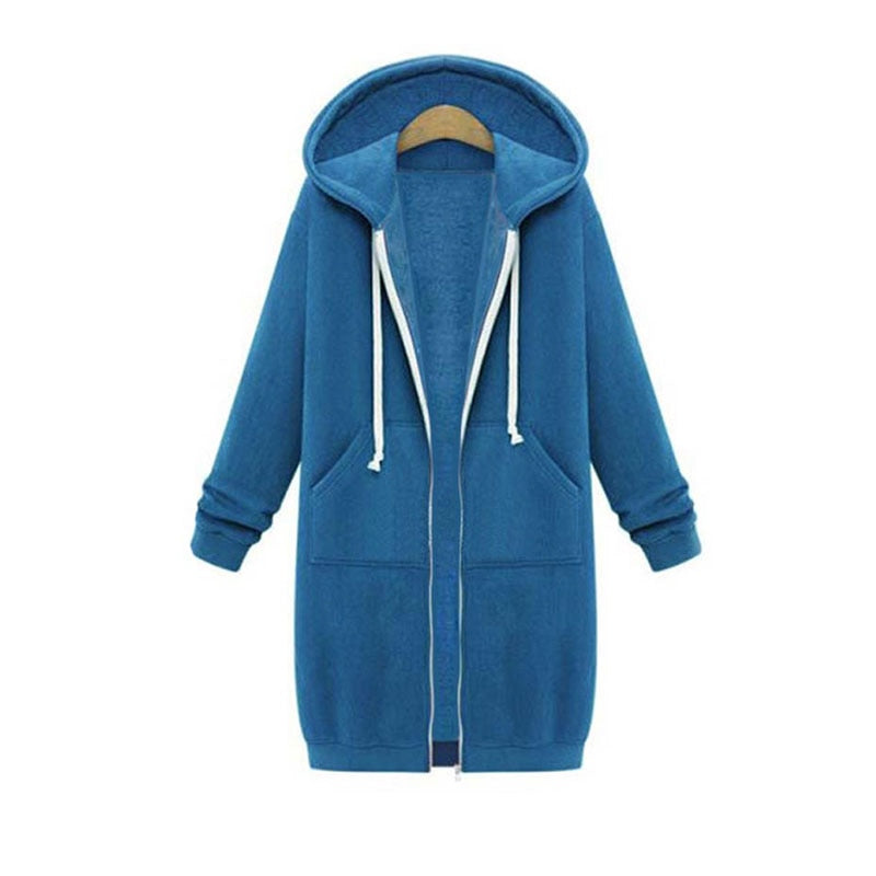 Lang geschnittenes Sweatshirt für Frauen