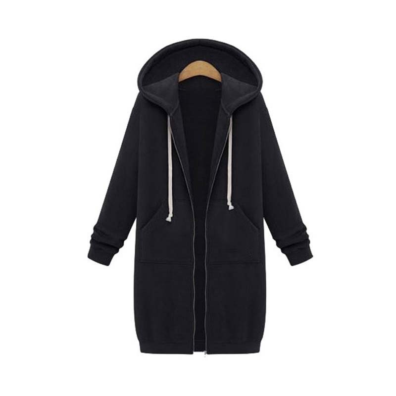 Lang geschnittenes Sweatshirt für Frauen
