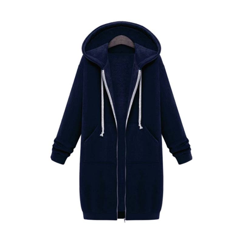 Lang geschnittenes Sweatshirt für Frauen