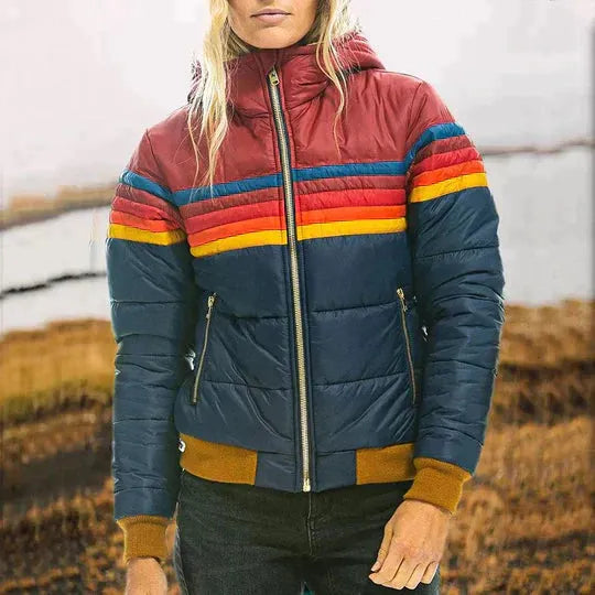 Warme Retro-Frauenjacken für gemütliche Herbst- und Wintertage