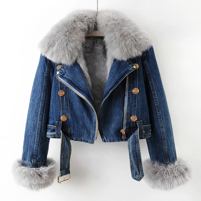 Airest - Mattierte Denim-Jacke