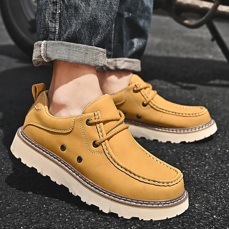 Modische Freizeitschuhe mit dicker Sohle – Komfort & Stil