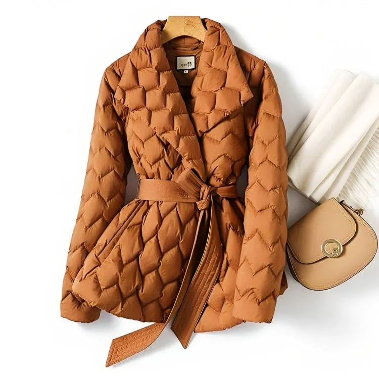 Frauen Winterjacke: Gepolstert mit Praktischen Taschen
