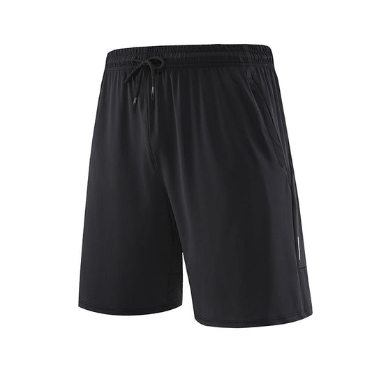Dynamische Performance-Kurzshorts in Schwarz