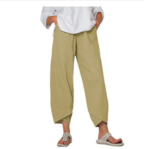 Cinzia | damenhose aus leichtem und luftigem material