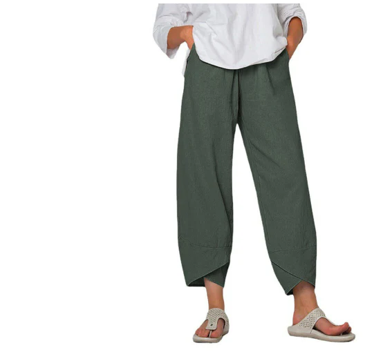 Cinzia | damenhose aus leichtem und luftigem material