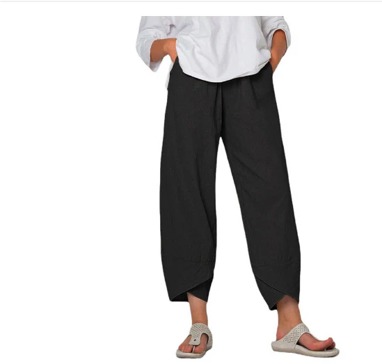 Cinzia | damenhose aus leichtem und luftigem material