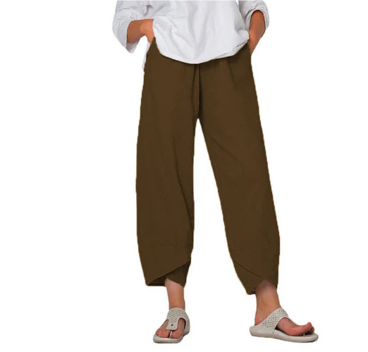 Cinzia | damenhose aus leichtem und luftigem material