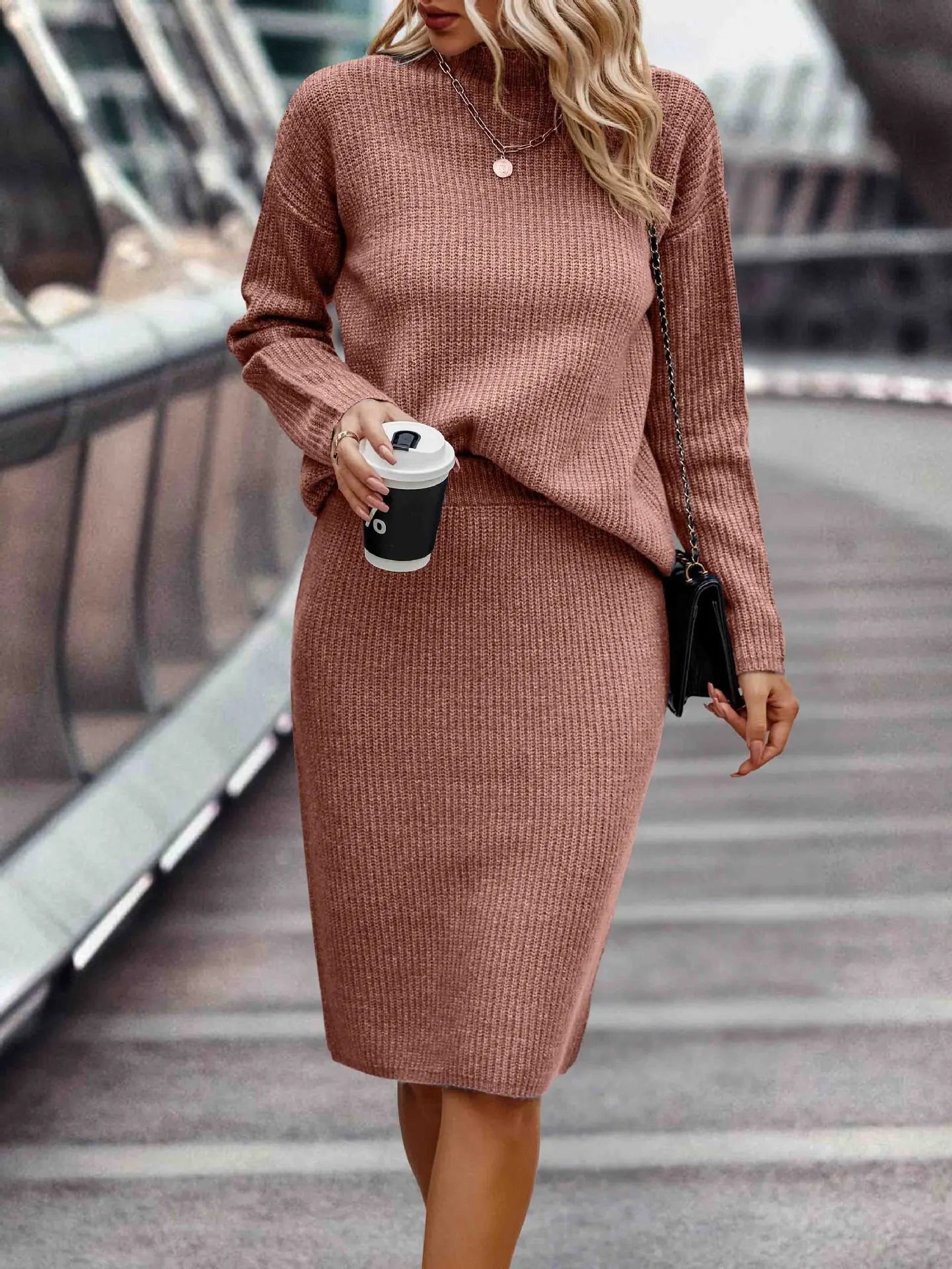 Anita - 2-Teiliges Set aus Pullover und Rock