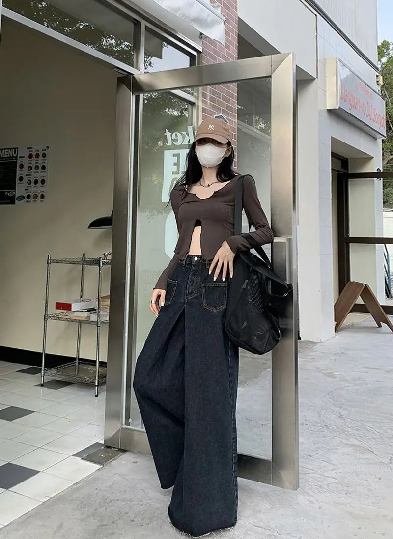 Cleora - Vintage Jeans mit hoher Taille