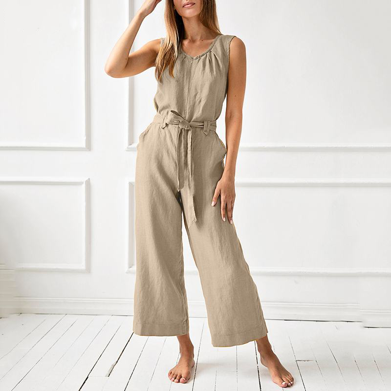 Anastasia - Lässiger Jumpsuit mit weitem Bein