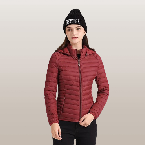 Damenmantel mit Kapuze für Frauen