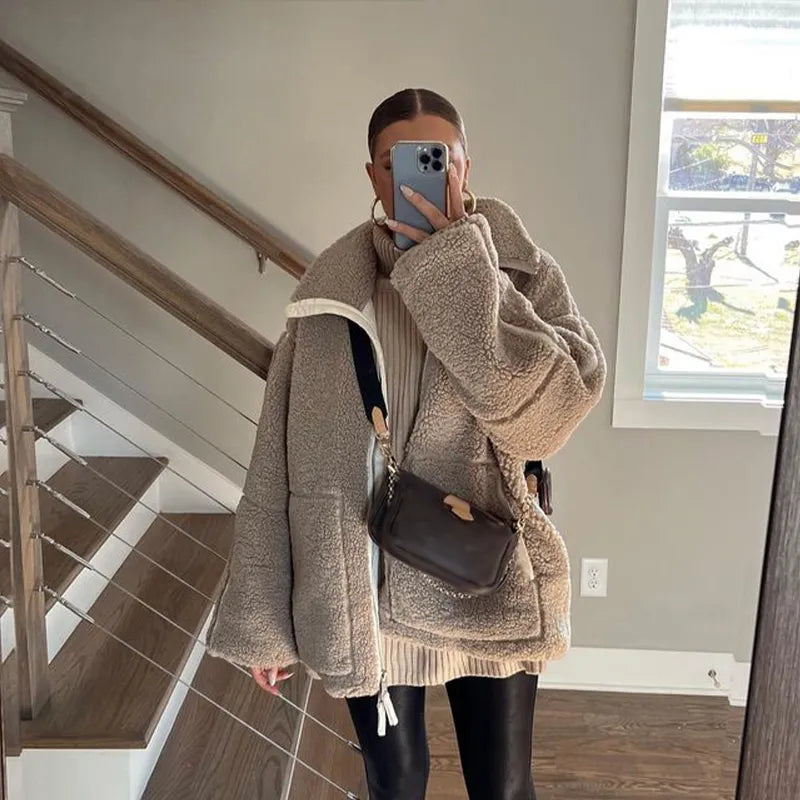 Norella - Vintage Stehkragen Jacke