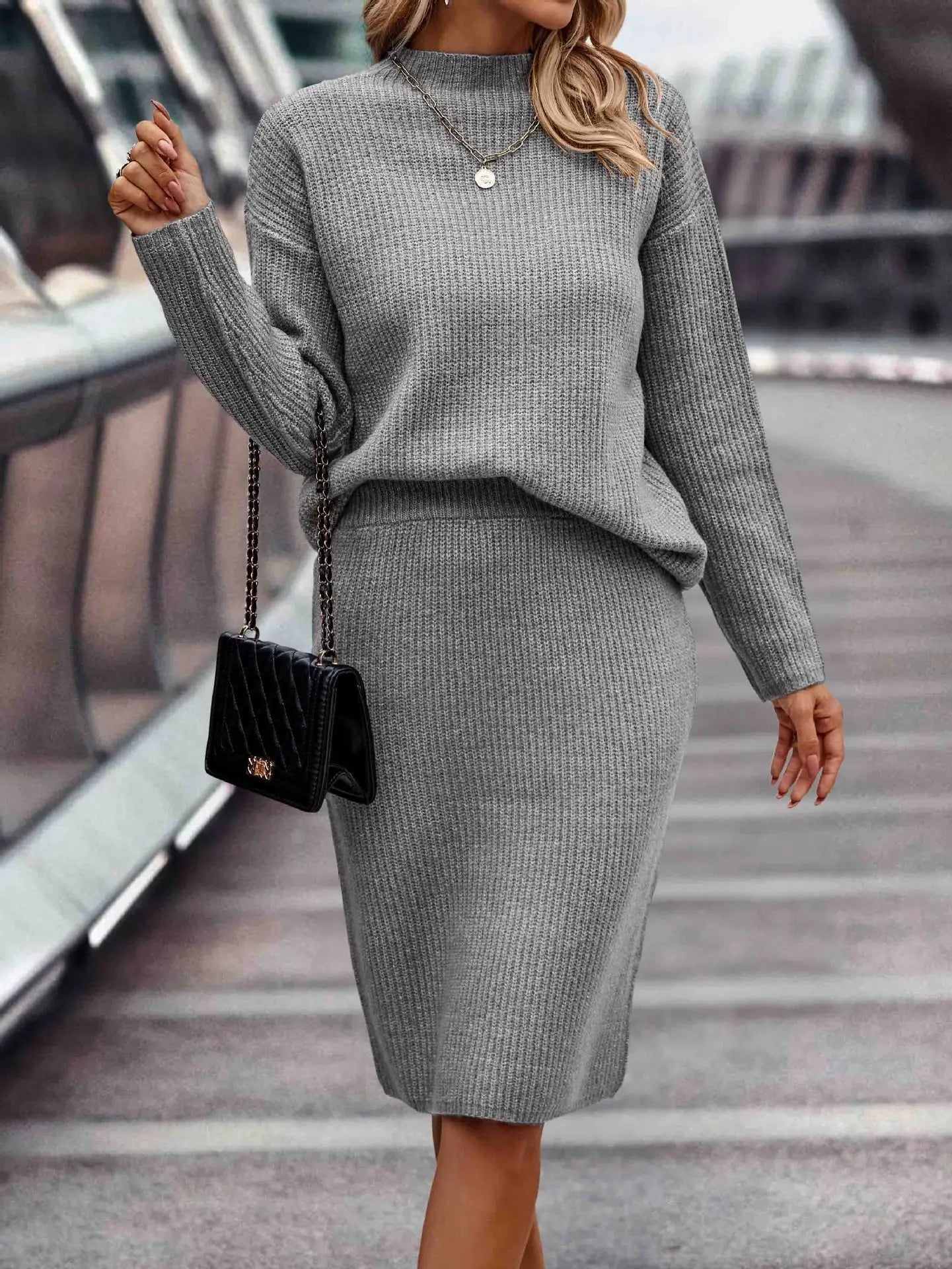 Anita - 2-Teiliges Set aus Pullover und Rock