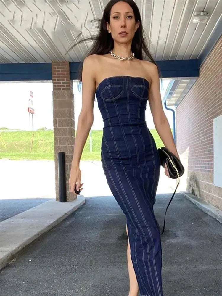 Alana I Denim-Kleid